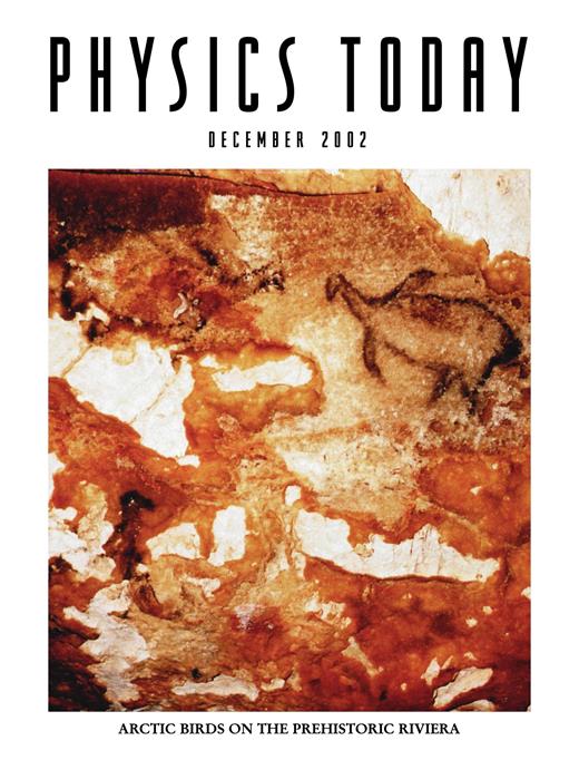 Physics Today Cover Image for Volume 55, Issue 12