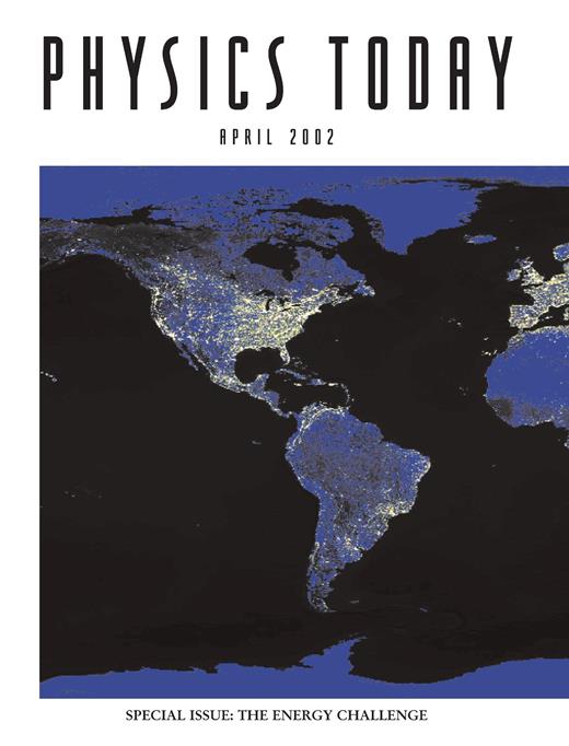 Physics Today Cover Image for Volume 55, Issue 4