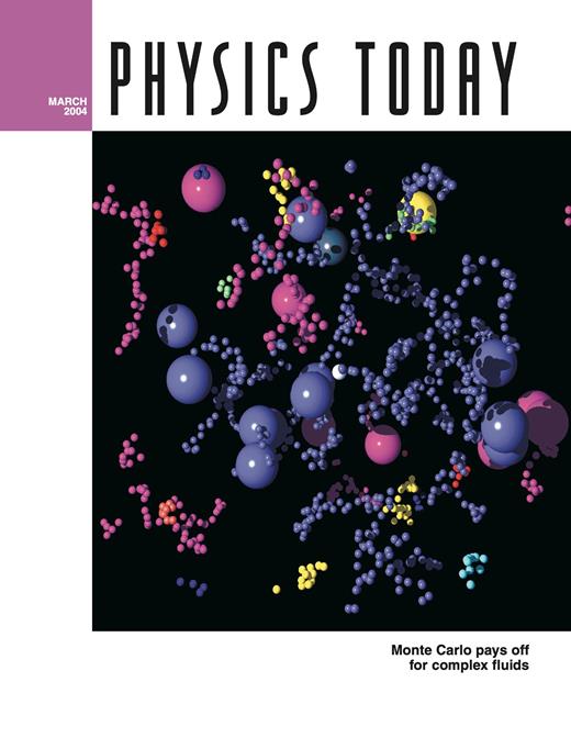 Physics Today Cover Image for Volume 57, Issue 3