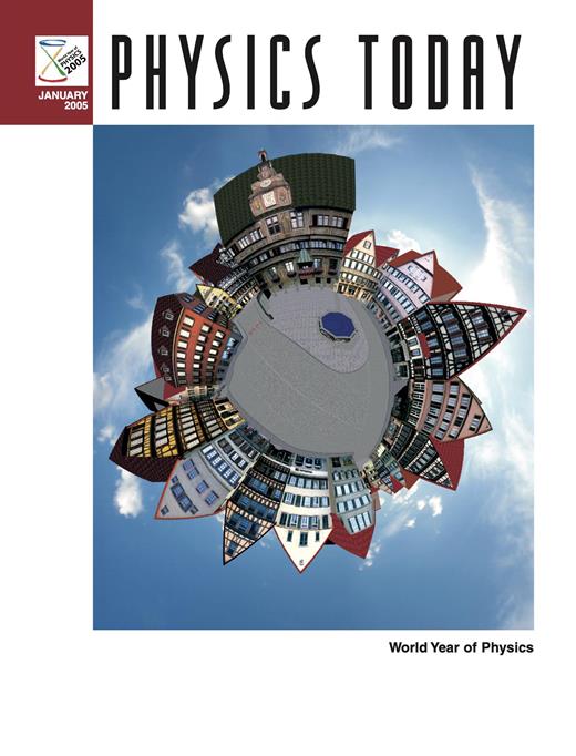 Physics Today Cover Image for Volume 58, Issue 1