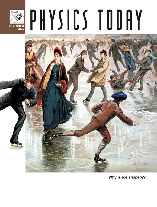 Physics Today Cover Image for Volume 58, Issue 12