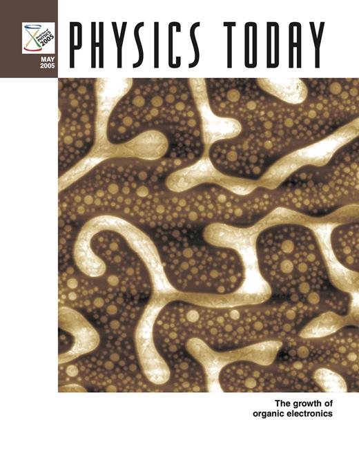 Physics Today Cover Image for Volume 58, Issue 5