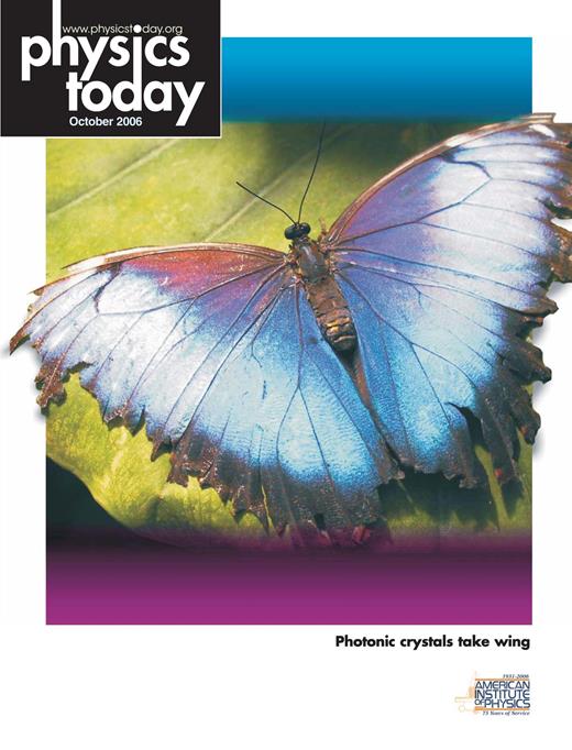 Physics Today Cover Image for Volume 59, Issue 10