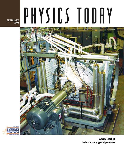 Physics Today Cover Image for Volume 59, Issue 2