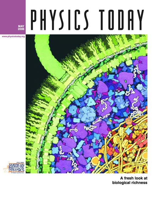 Physics Today Cover Image for Volume 59, Issue 5