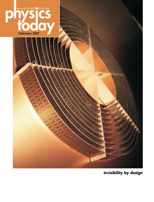 Physics Today Cover Image for Volume 60, Issue 2