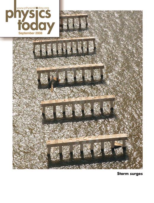 Physics Today Cover Image for Volume 61, Issue 9
