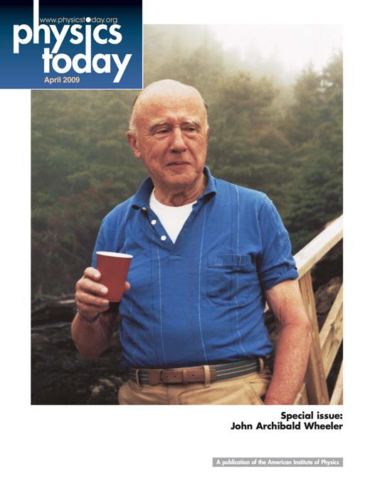 Physics Today Cover Image for Volume 62, Issue 4