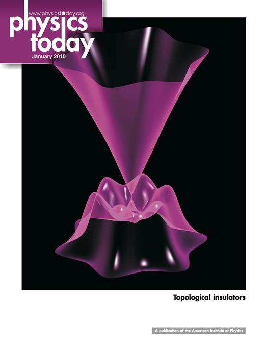 Physics Today Cover Image for Volume 63, Issue 1