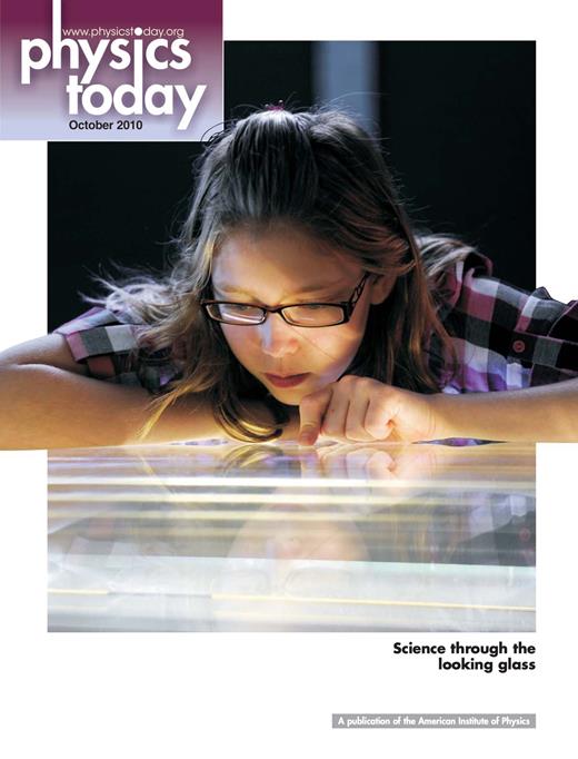 Physics Today Cover Image for Volume 63, Issue 10