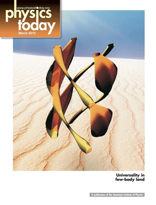 Physics Today Cover Image for Volume 63, Issue 3