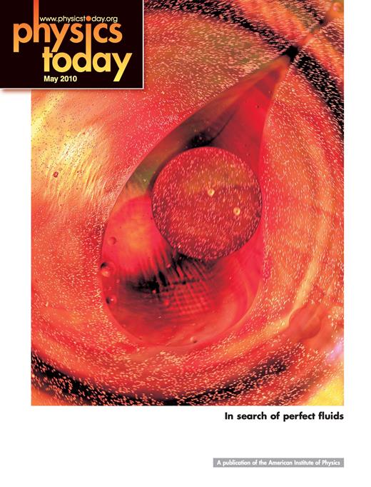 Physics Today Cover Image for Volume 63, Issue 5