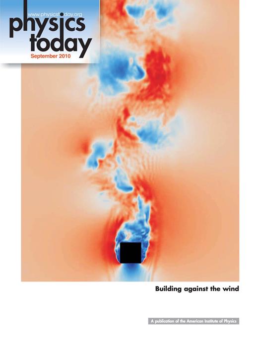 Physics Today Cover Image for Volume 63, Issue 9