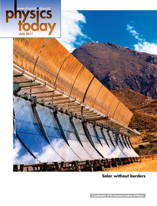 Physics Today Cover Image for Volume 64, Issue 7