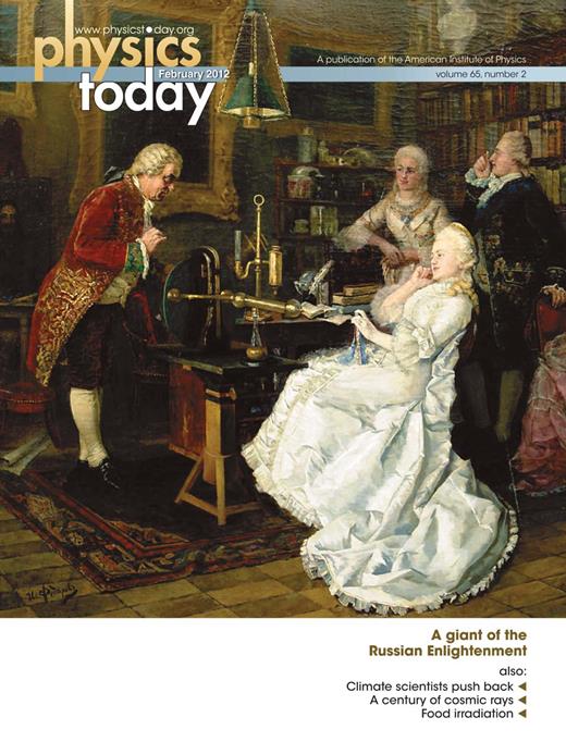 Physics Today Cover Image for Volume 65, Issue 2