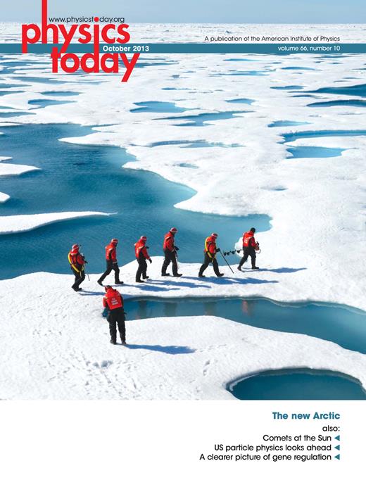 Physics Today Cover Image for Volume 66, Issue 10