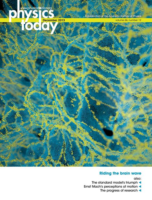 Physics Today Cover Image for Volume 66, Issue 12