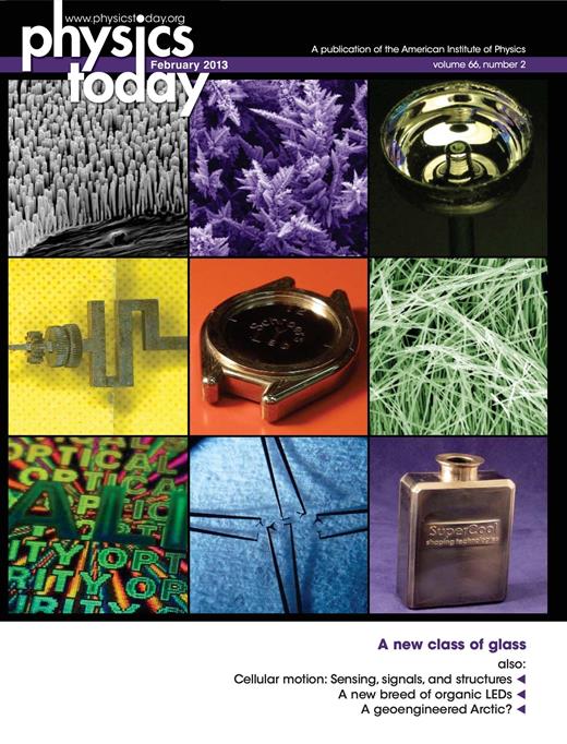 Physics Today Cover Image for Volume 66, Issue 2