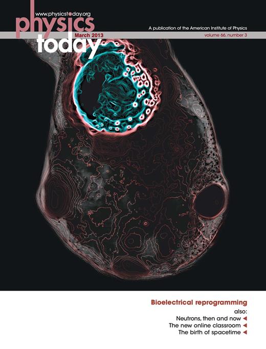 Physics Today Cover Image for Volume 66, Issue 3