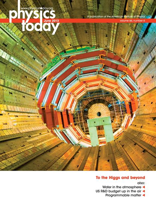Physics Today Cover Image for Volume 66, Issue 6