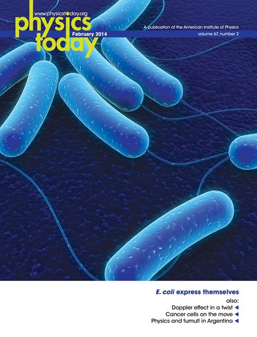 Physics Today Cover Image for Volume 67, Issue 2