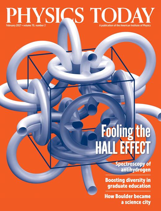 Physics Today Cover Image for Volume 70, Issue 2