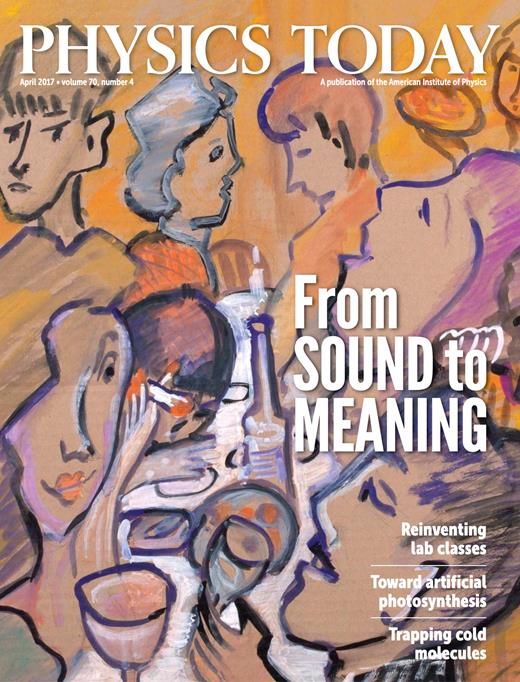 Physics Today Cover Image for Volume 70, Issue 4