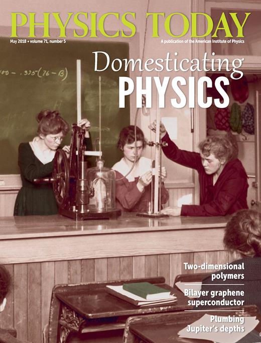 Physics Today Cover Image for Volume 71, Issue 5