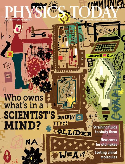 Physics Today Cover Image for Volume 71, Issue 7
