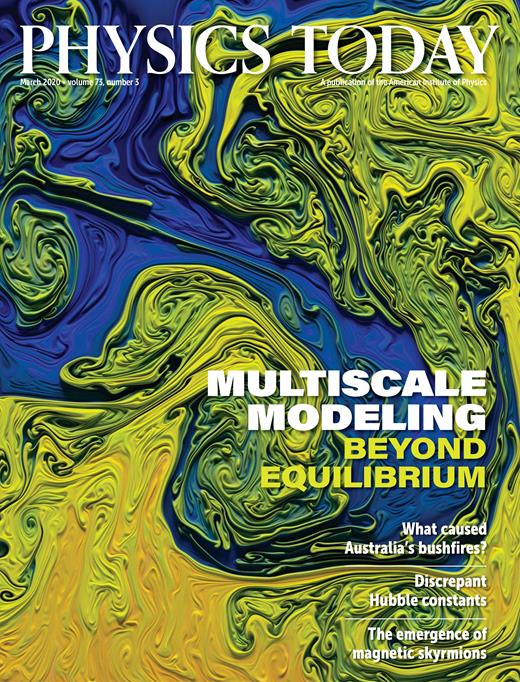 Physics Today Cover Image for Volume 73, Issue 3