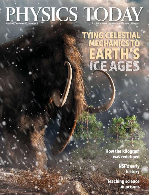 Physics Today Cover Image for Volume 73, Issue 5