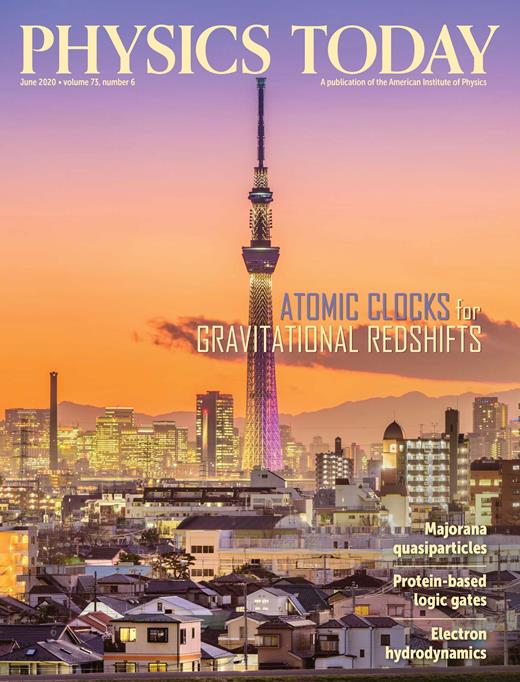 Physics Today Cover Image for Volume 73, Issue 6
