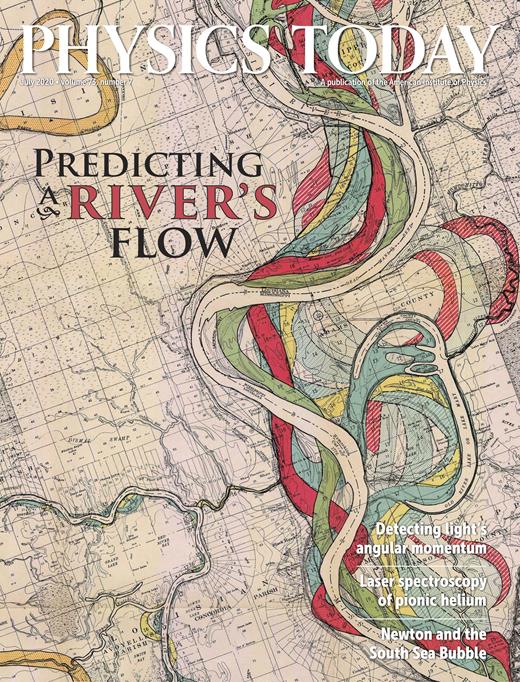 Physics Today Cover Image for Volume 73, Issue 7