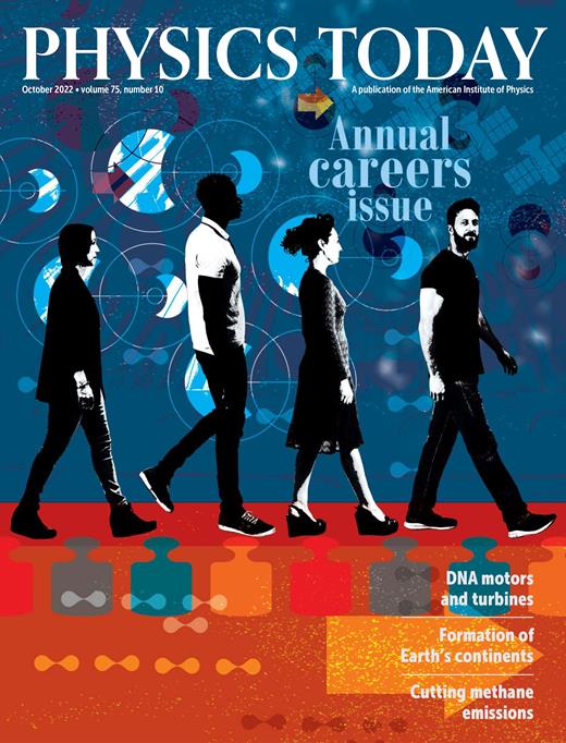 Physics Today Cover Image for Volume 75, Issue 10