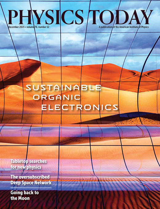 Physics Today Cover Image for Volume 76, Issue 12