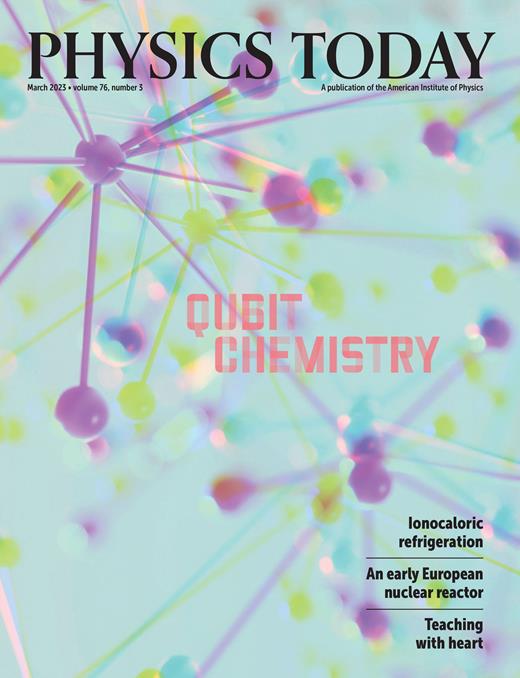 Physics Today Cover Image for Volume 76, Issue 3