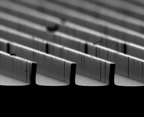 Particle image velocimetry characterization of turbulent channel flow ...