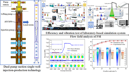 Flow field and performance analysis of downhole pipe string in single ...