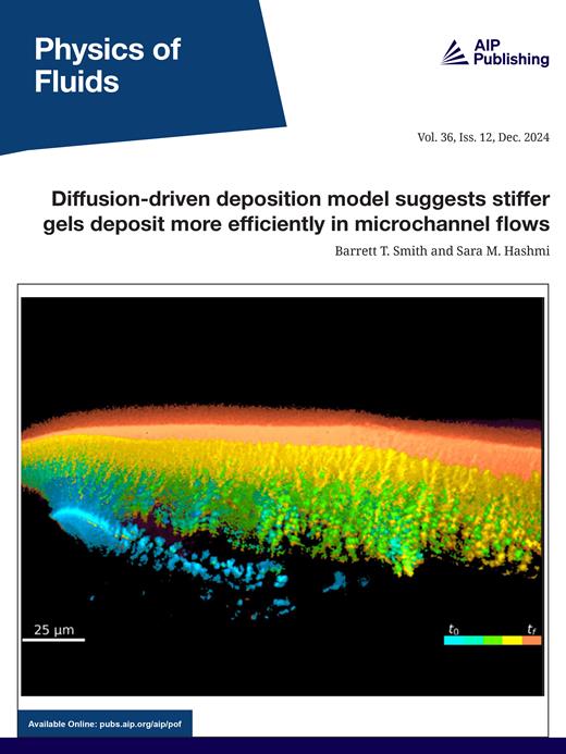 Physics of Fluids Cover Image for Volume 36, Issue 12