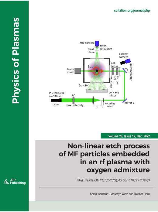 Physics of Plasmas Cover Image for Volume 29, Issue 12