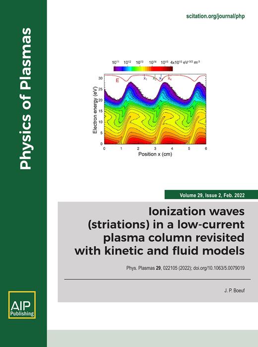 Physics of Plasmas Cover Image for Volume 29, Issue 2