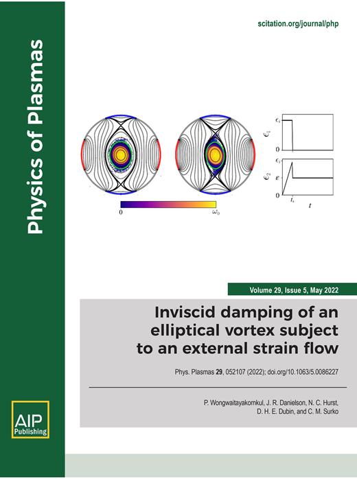 Physics of Plasmas Cover Image for Volume 29, Issue 5