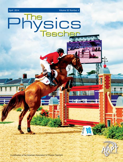 The Physics Teacher Cover Image for Volume 52, Issue 4