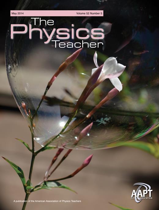 The Physics Teacher Cover Image for Volume 52, Issue 5