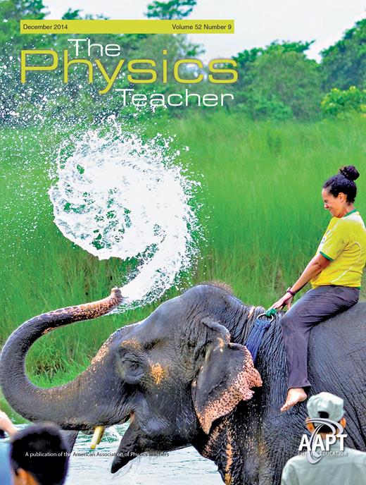 The Physics Teacher Cover Image for Volume 52, Issue 9