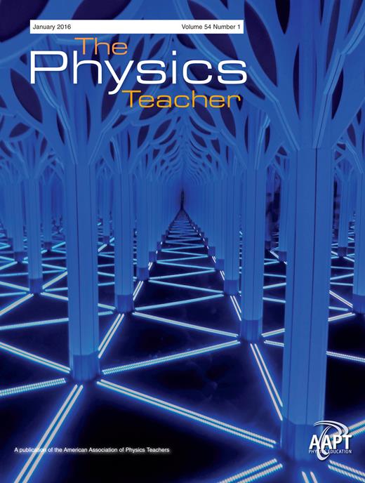 The Physics Teacher Cover Image for Volume 54, Issue 1