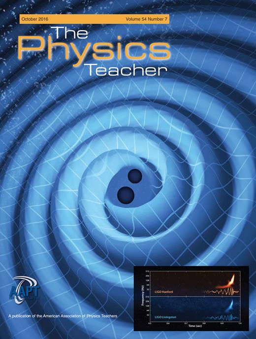 The Physics Teacher Cover Image for Volume 54, Issue 7