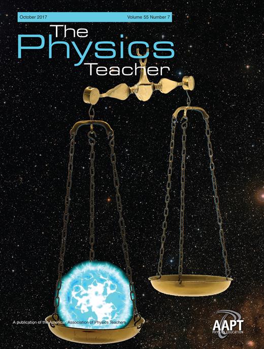 The Physics Teacher Cover Image for Volume 55, Issue 7