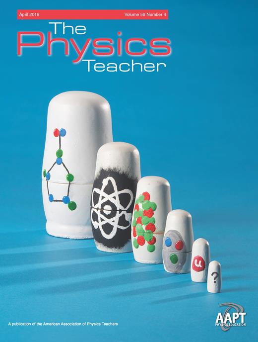 The Physics Teacher Cover Image for Volume 56, Issue 4