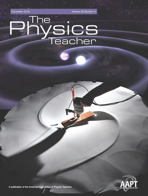 The Physics Teacher Cover Image for Volume 56, Issue 9
